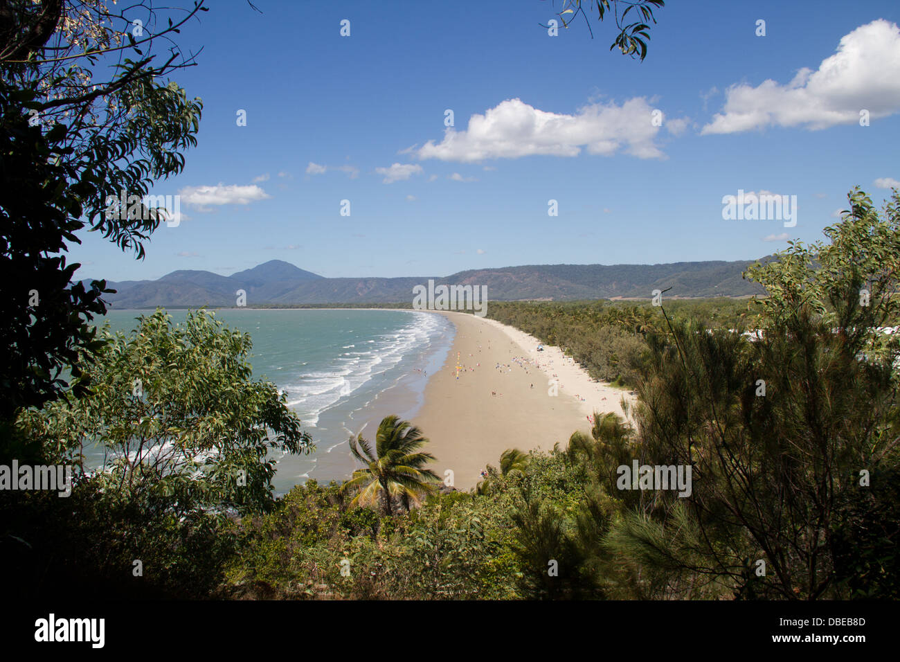 Spiaggia a Port Douglas, Queensland, Australia Foto Stock