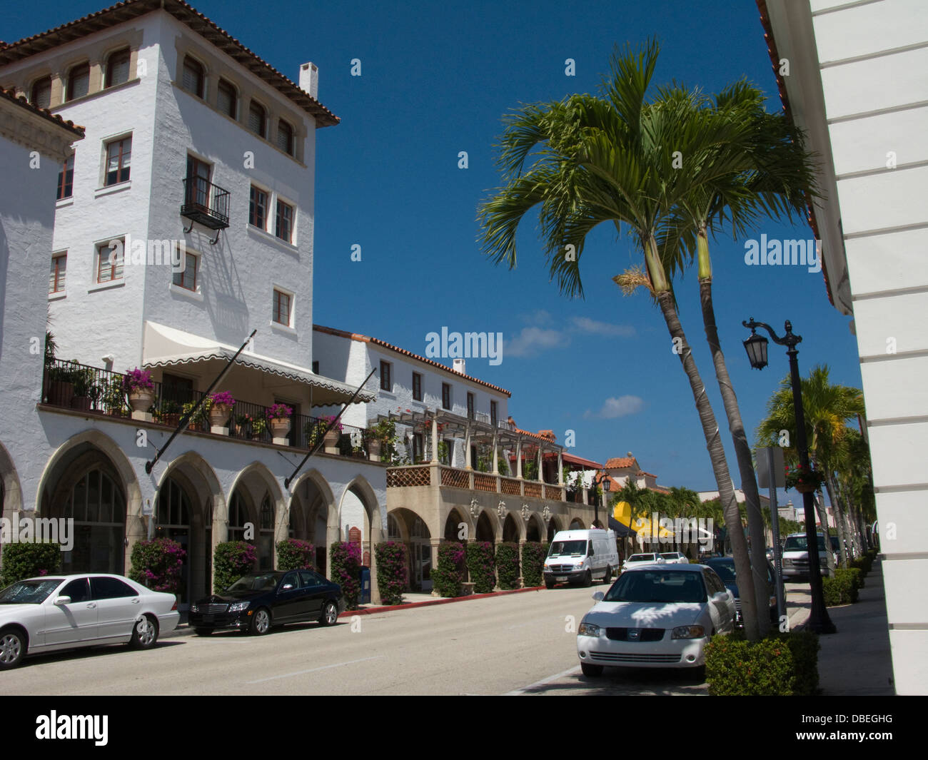 NEIMAN MARCUS edificio Worth Avenue PALM BEACH FLORIDA USA Foto Stock