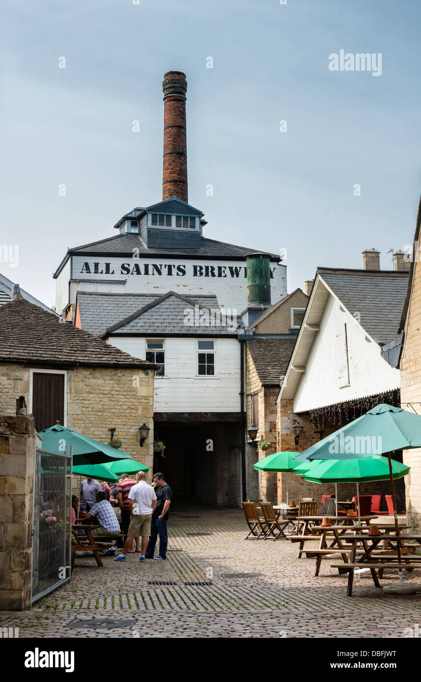 Tutti i Santi Brewery Stamford Foto Stock