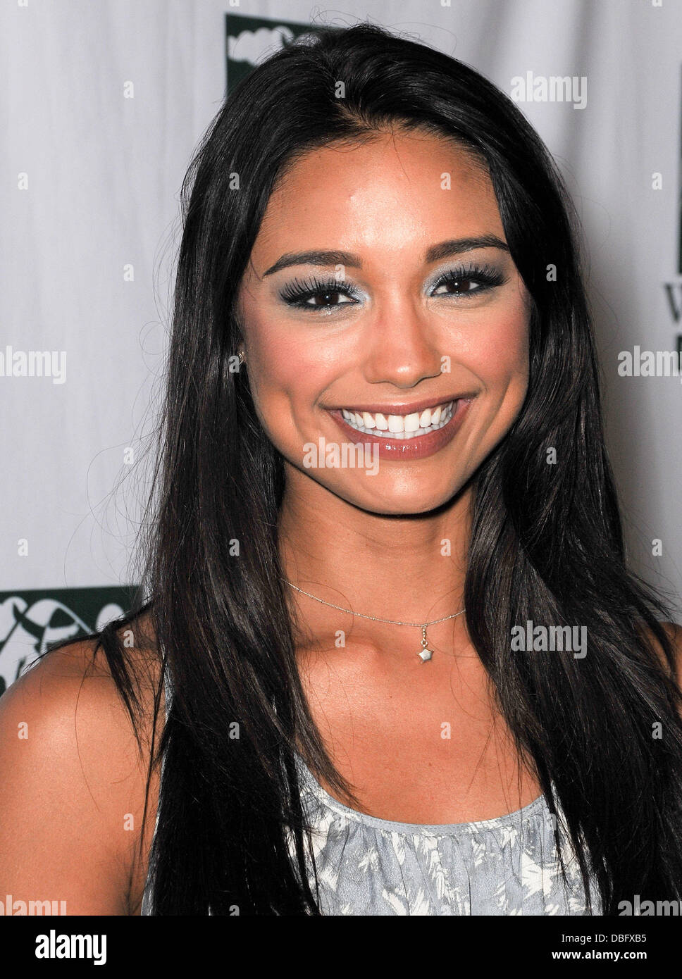 Rachel Smith Il National Wildlife Federation festeggia i 75 anni con voci per la fauna selvatica gala tenutosi presso il Beverly Wilshire Hotel Four Seasons - Gli arrivi di Beverly Hills, la California - 15.06.11 Foto Stock