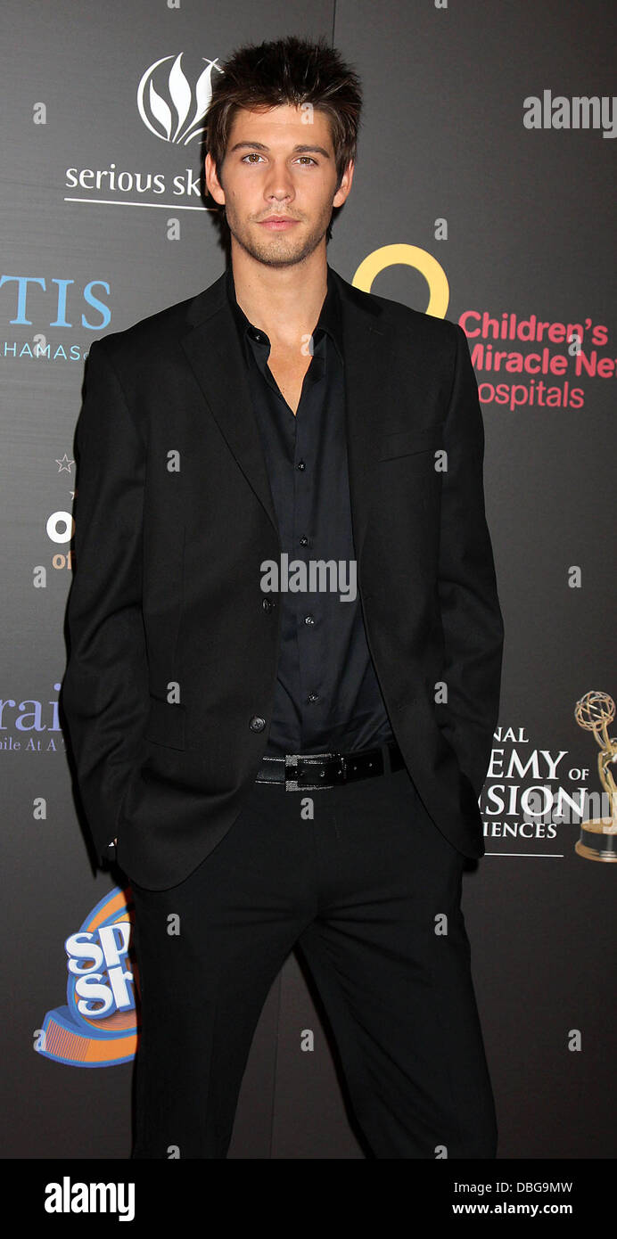 Casey Deidrick , arrivando al giorno Emmy Awards all'Hilton Hotel e Casino - tappeto rosso. Las Vegas, Nevada - 19.06.11 Foto Stock