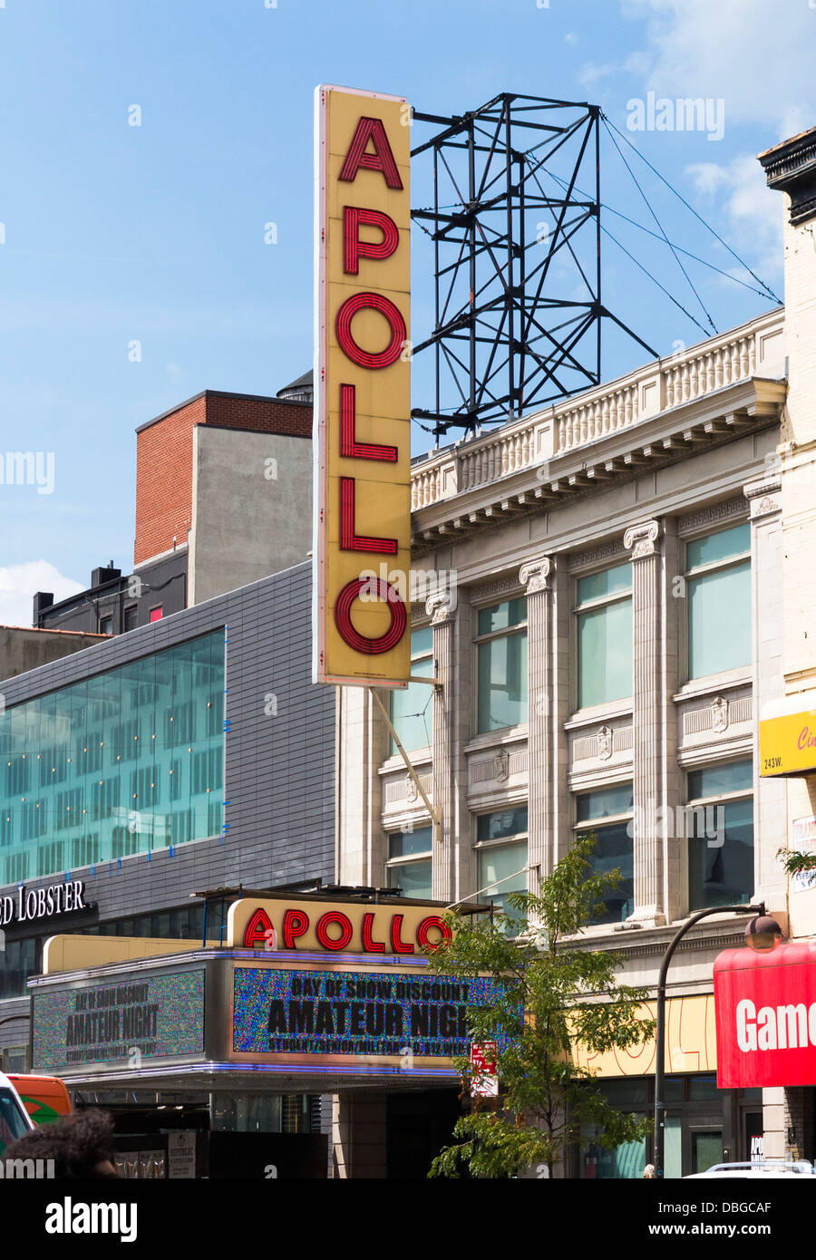 Il Teatro Apollo di Harlem, NYC Foto Stock