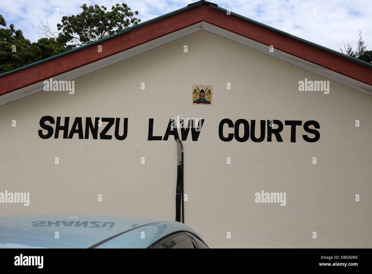 Shanzu Tribunali, Mombasa, in Kenya. Foto Stock