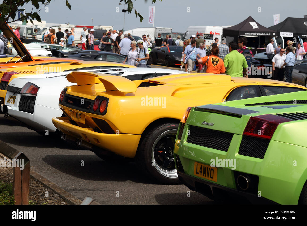 Lamborghini auto sportive Foto Stock