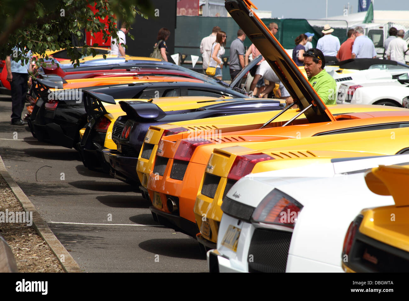 Lamborghini auto sportive Foto Stock