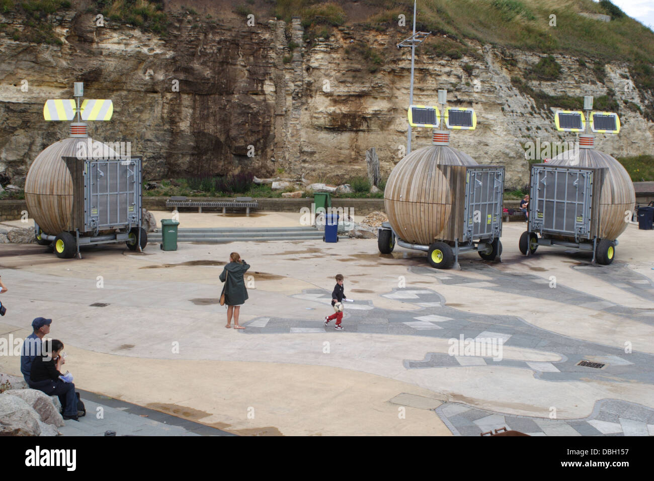 Sunderland il CannonBall baccelli, che hanno diviso la pubblica opinione. Foto Stock