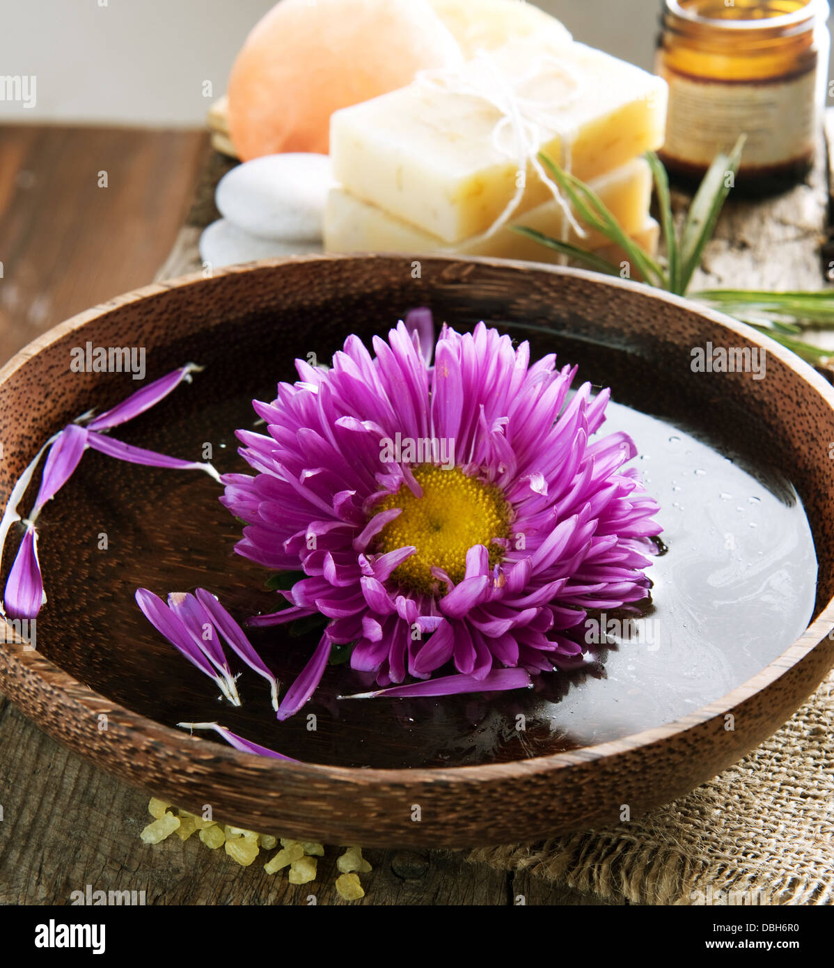 Spa. Aromaterapia Foto Stock