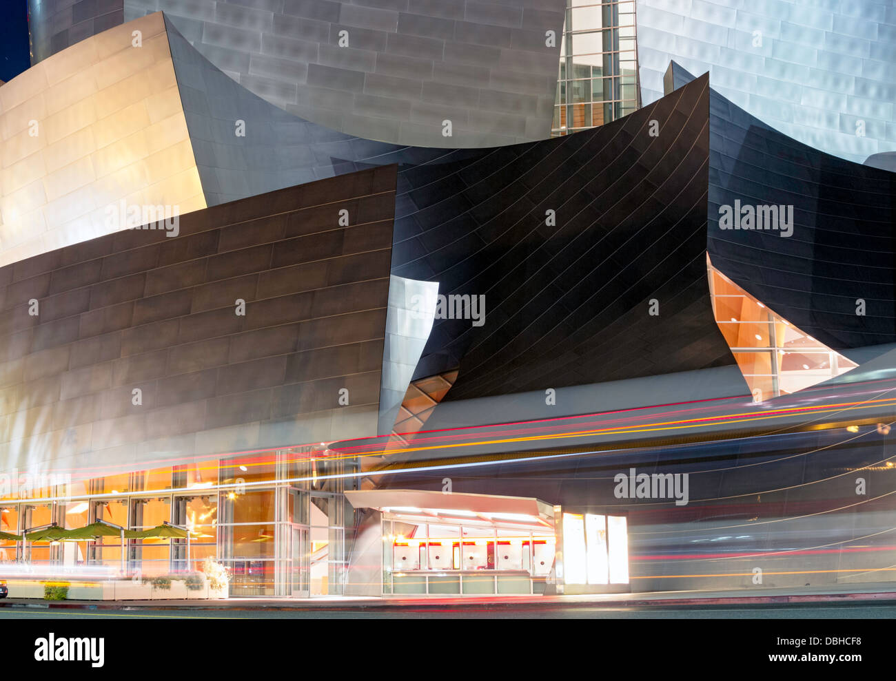 Walt Disney Concert Hall di Los Angeles, California Foto Stock