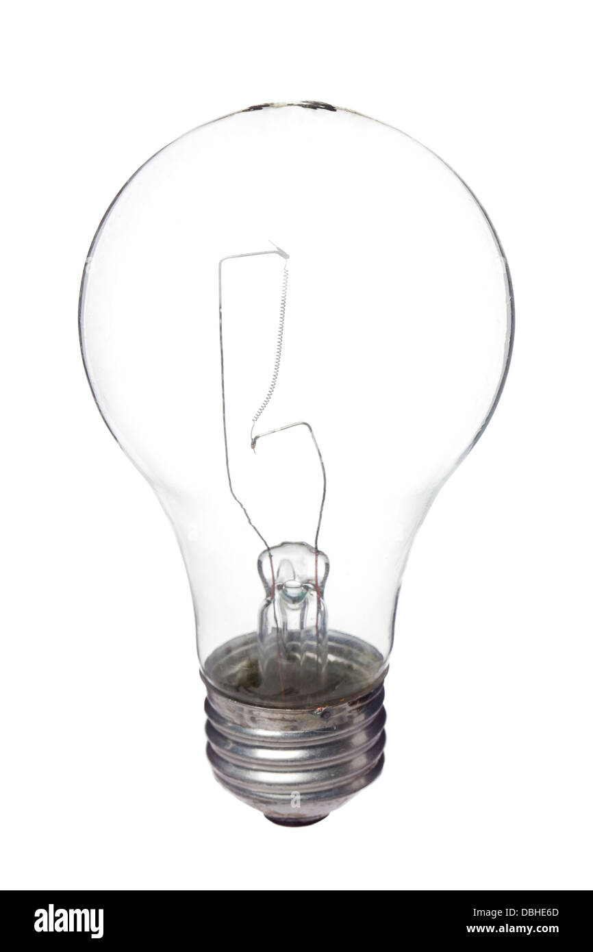 Lampadina elettrica Foto Stock