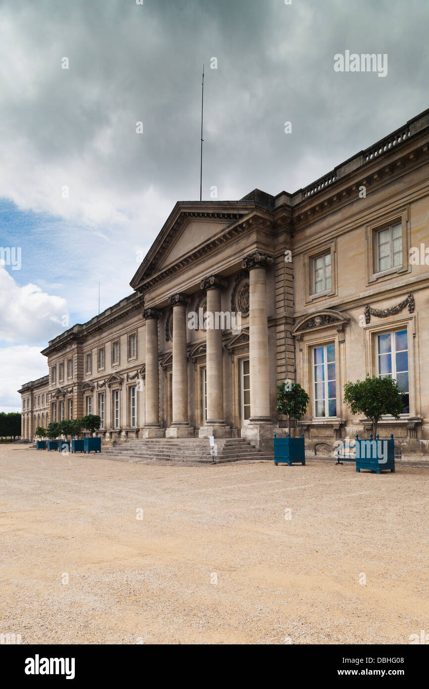 Francia Piccardia, Oise, Compiegne, Palais de Compiegne, Compiegne Palace, esterno. Foto Stock