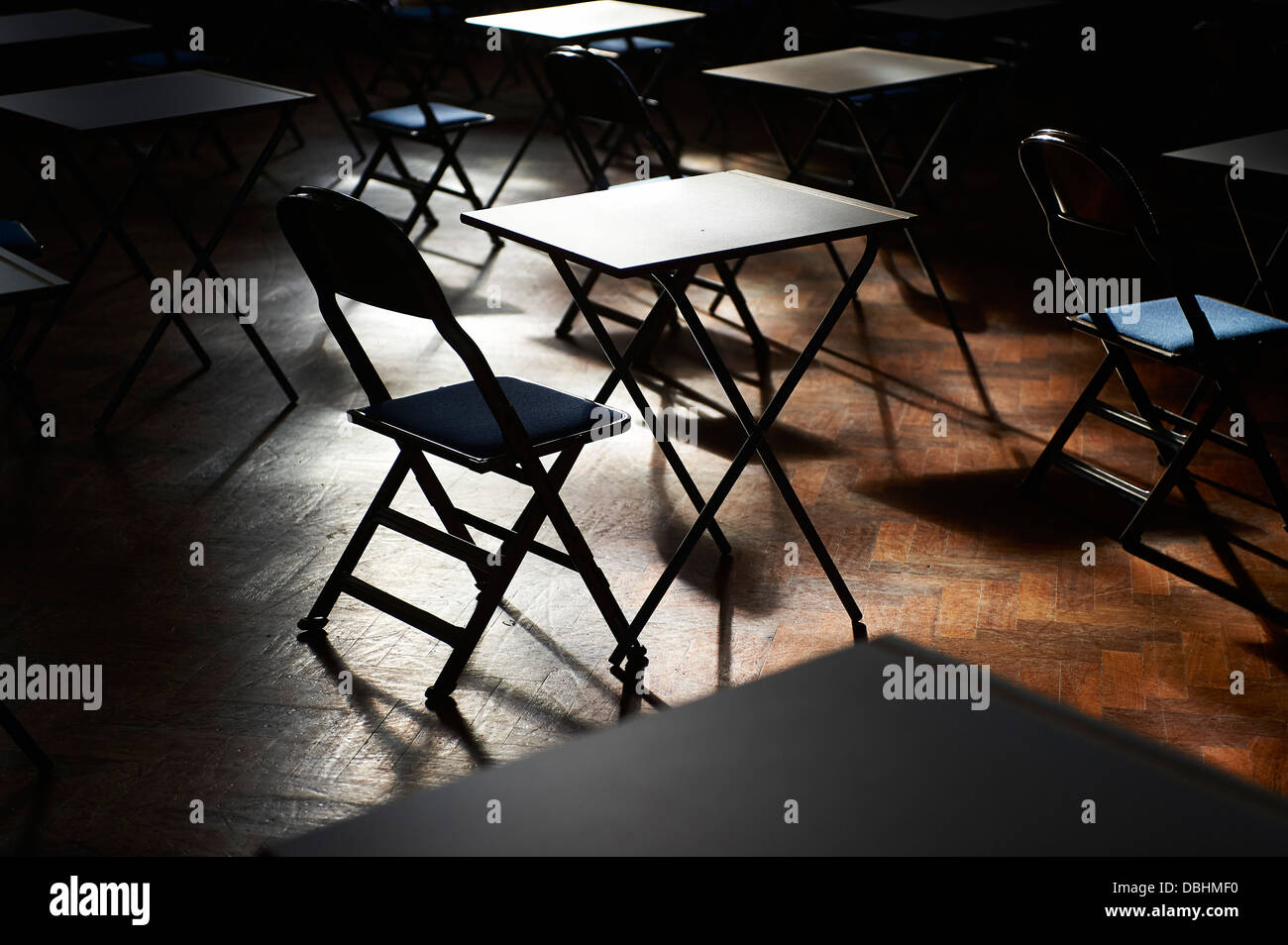 reception di esame Foto Stock