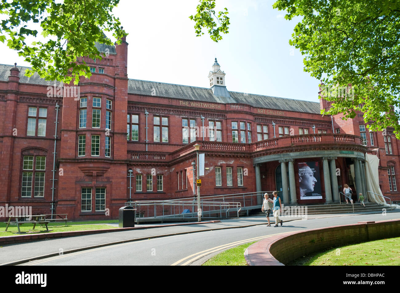 Whitworth Art Gallery, Oxford Road, Manchester, Regno Unito Foto Stock