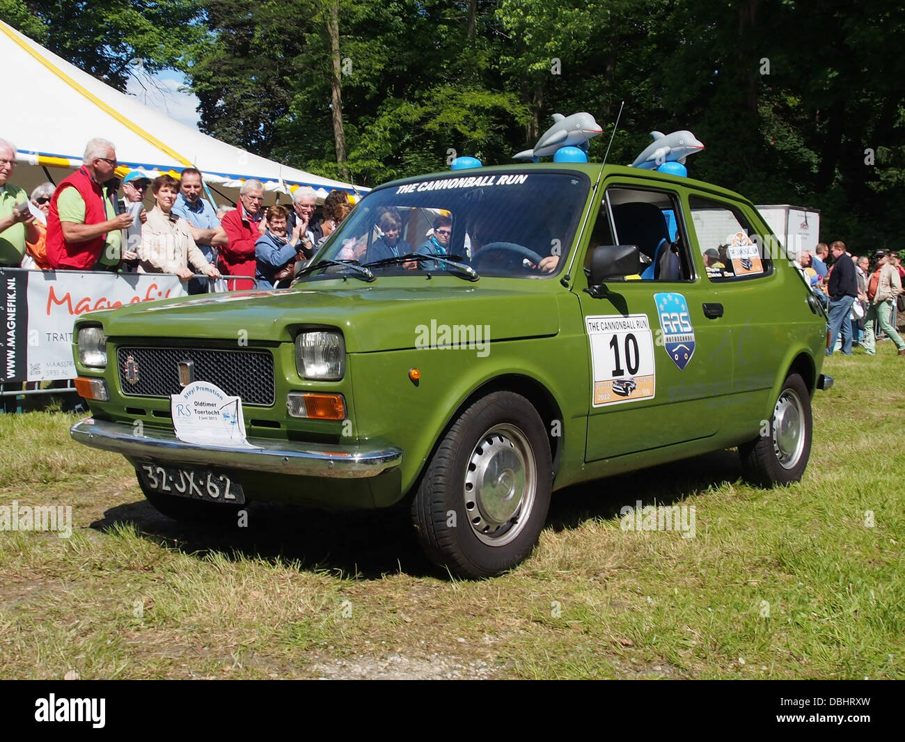 1976 FIAT 127, 32-JX-62 3 Foto Stock