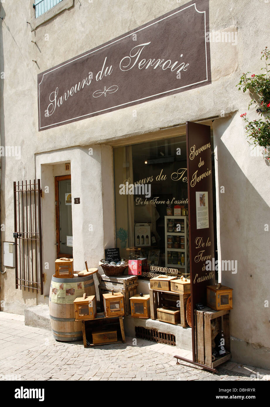 Negozio di souvenir in Provenza Francia Foto Stock