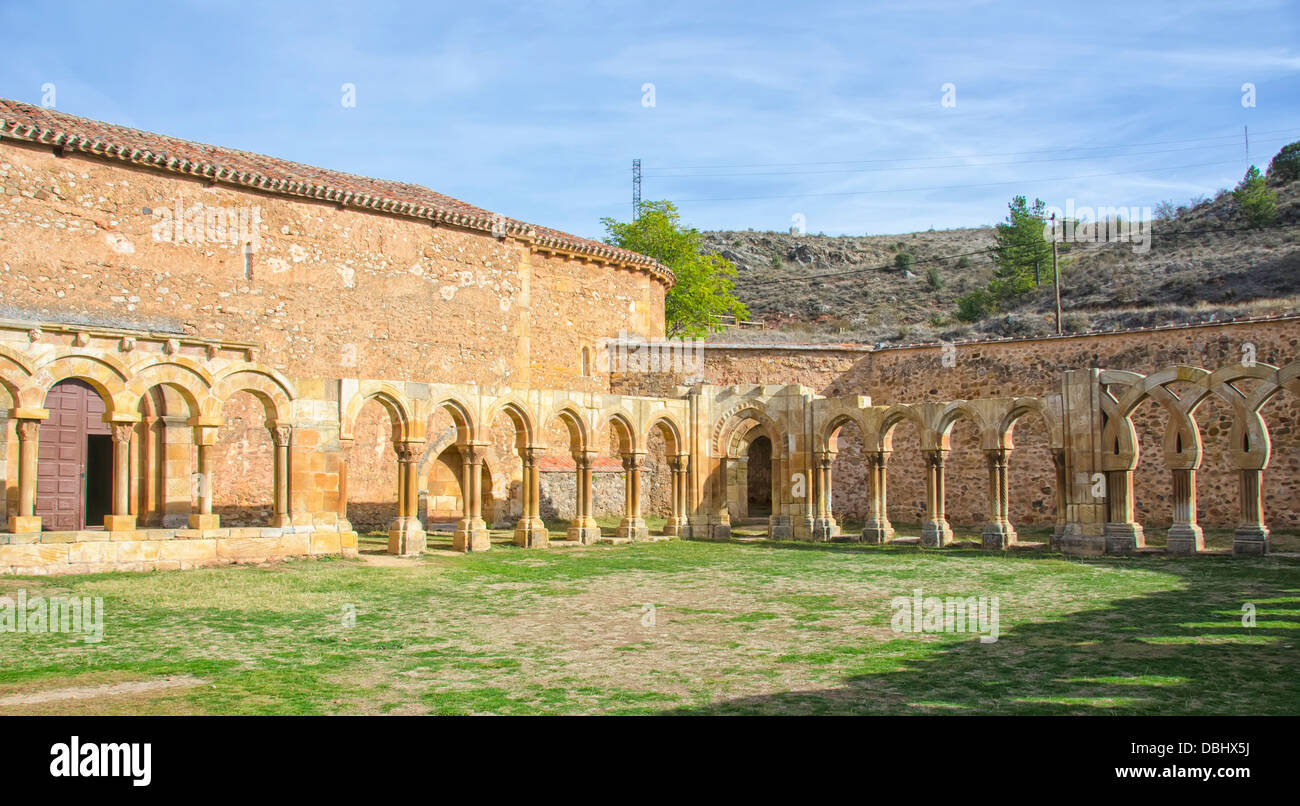 Monastero di San Juan de Duero in Soria,Spagna Foto Stock