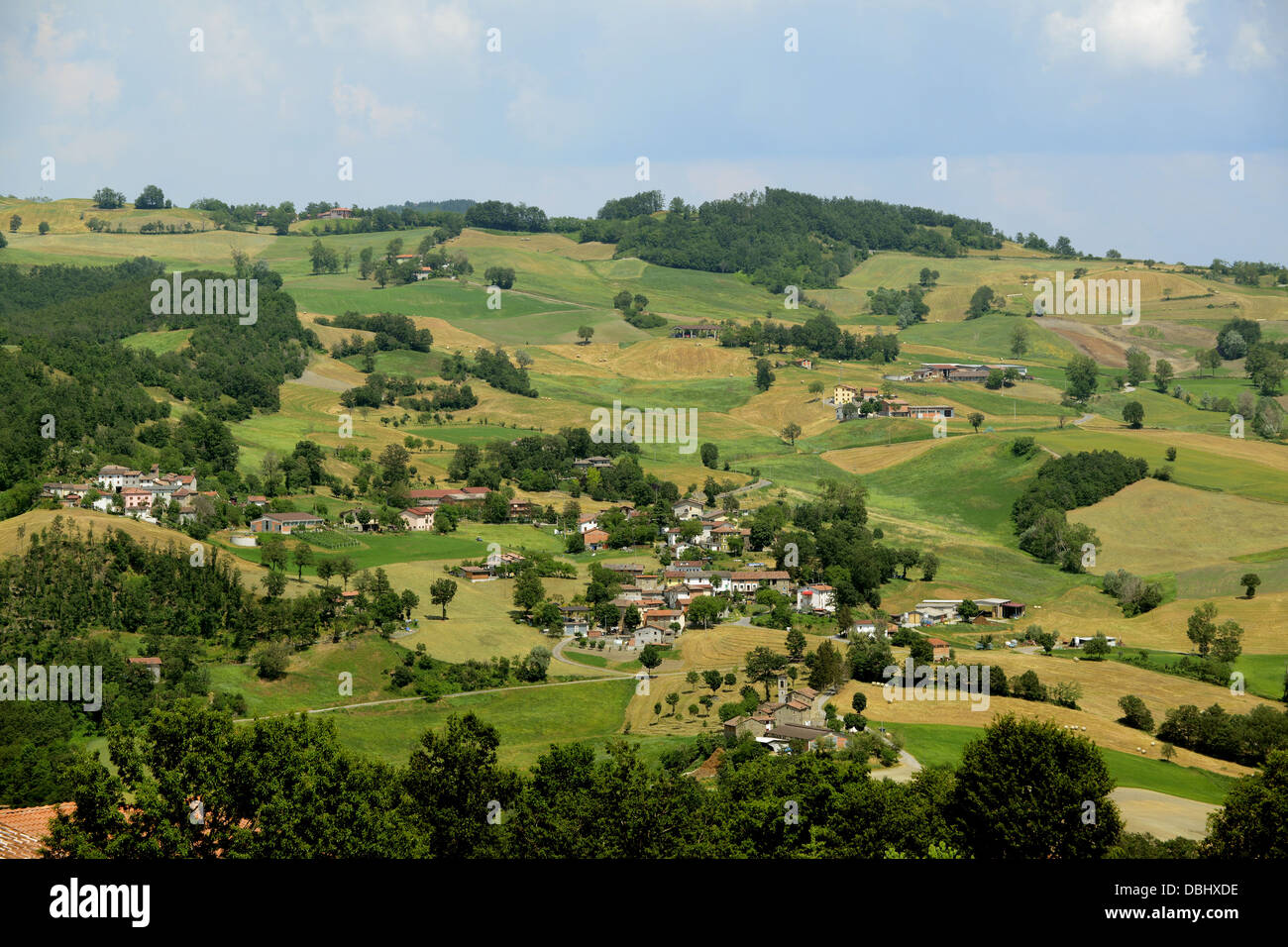 Reggio Emilia colline in Italia la Regione Emilia Romagna Foto Stock