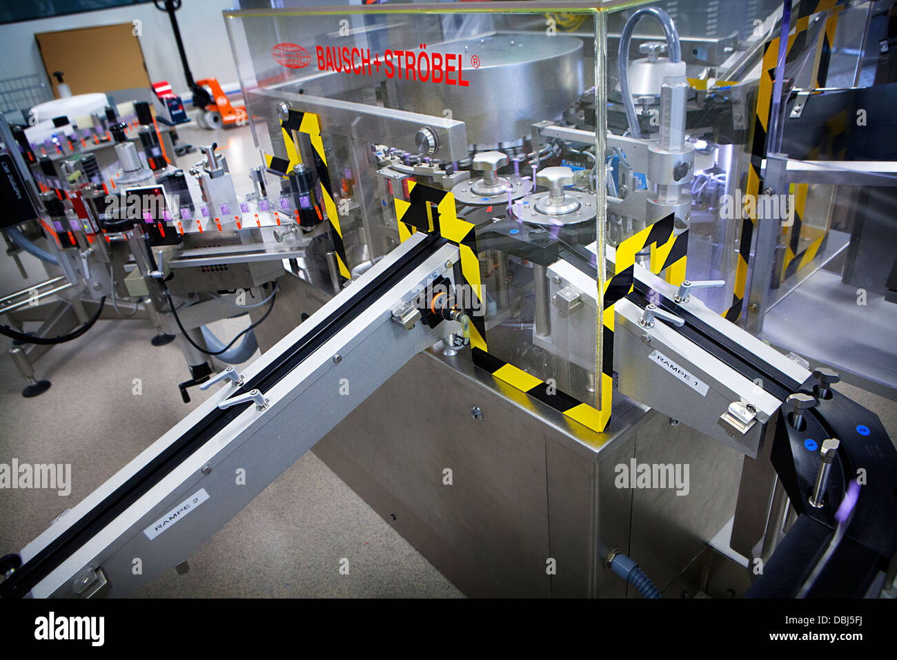 Industria farmaceutica Foto Stock