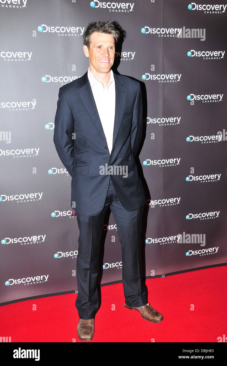 James Cracknell "Nato superstiti screening privato al MAYFAIR HOTEL Londra Inghilterra - 21.06.11 Foto Stock