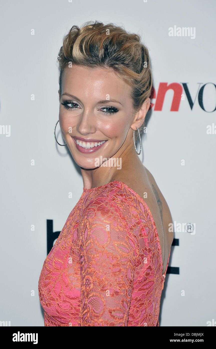 Katie Cassidy Teen Vogue premiere di 'Monte Carlo" tenutasi presso il Lincoln Square Theatre - Arrivi New York City, Stati Uniti d'America - 23.06.11 Foto Stock