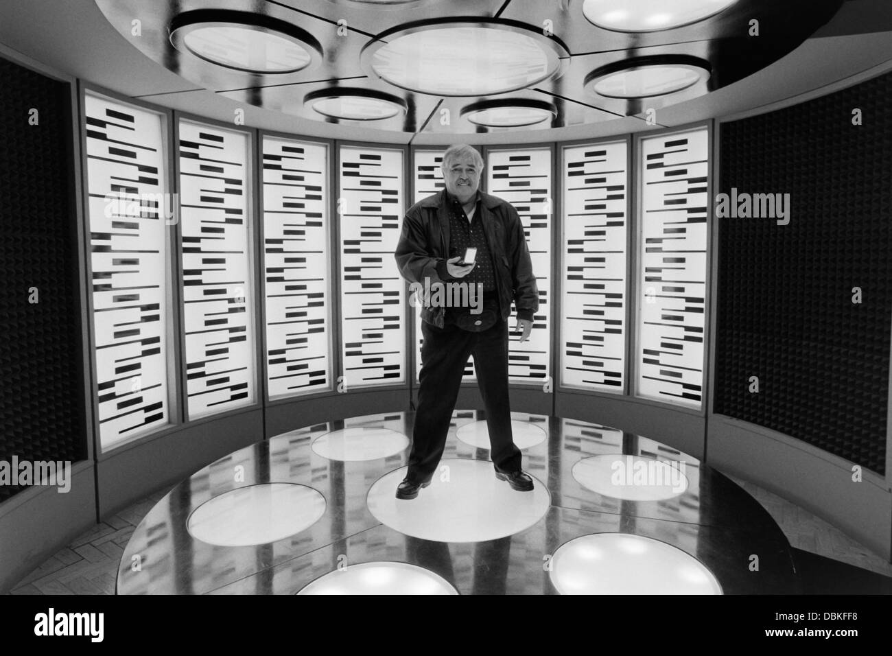 James Doohan, che ha suonato "cotty' nella serie originale di Star Trek Foto Stock