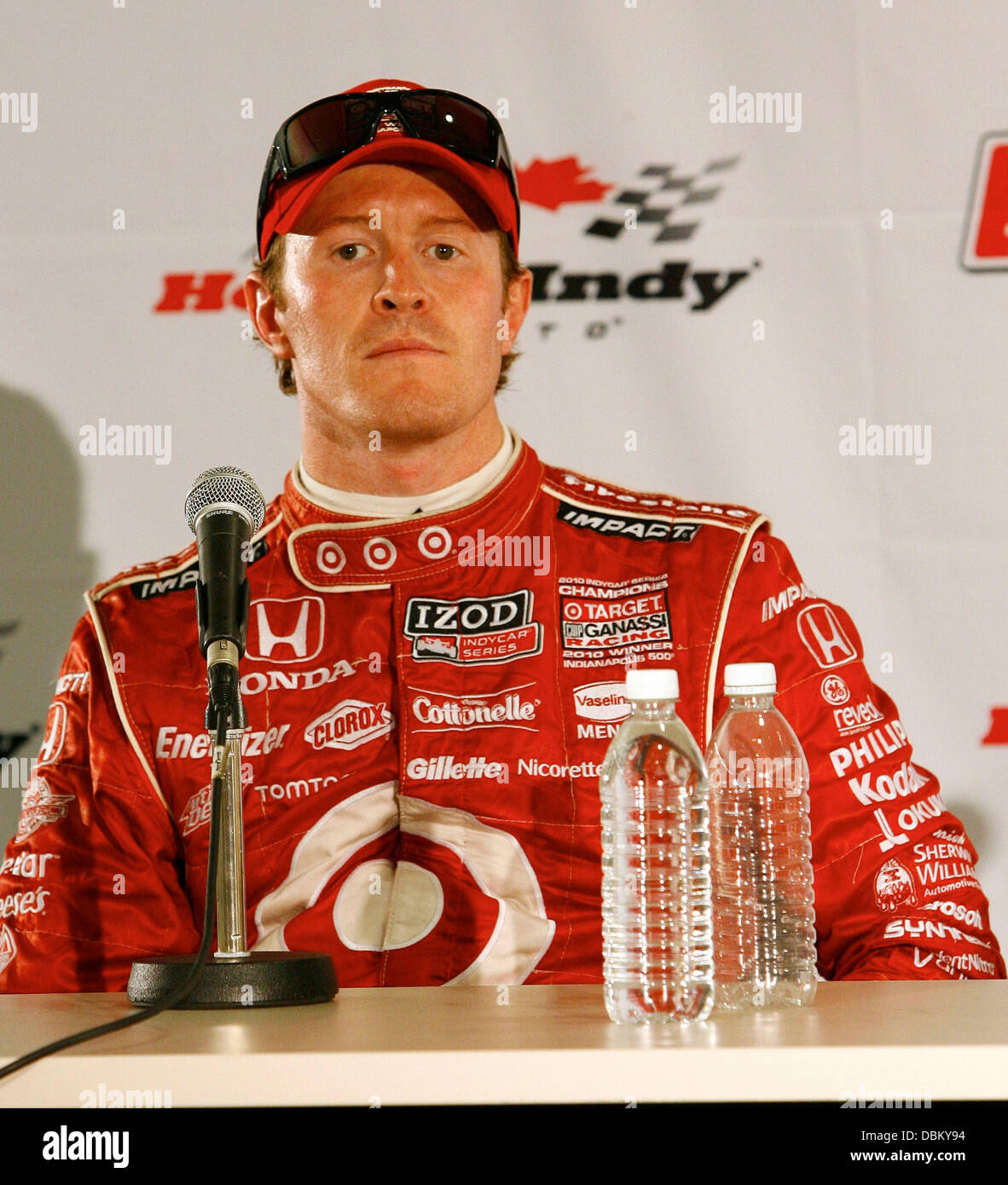 Scott Dixon Honda Indy Toronto Canada - Toronto - 10.07.11 Foto Stock