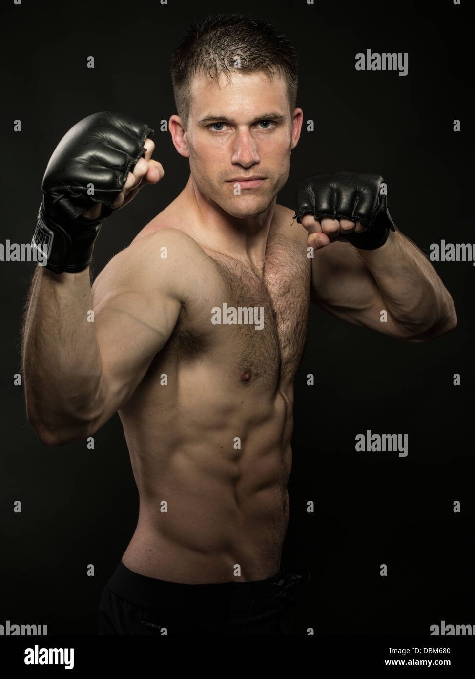 Mixed Martial Arts fighter Foto Stock