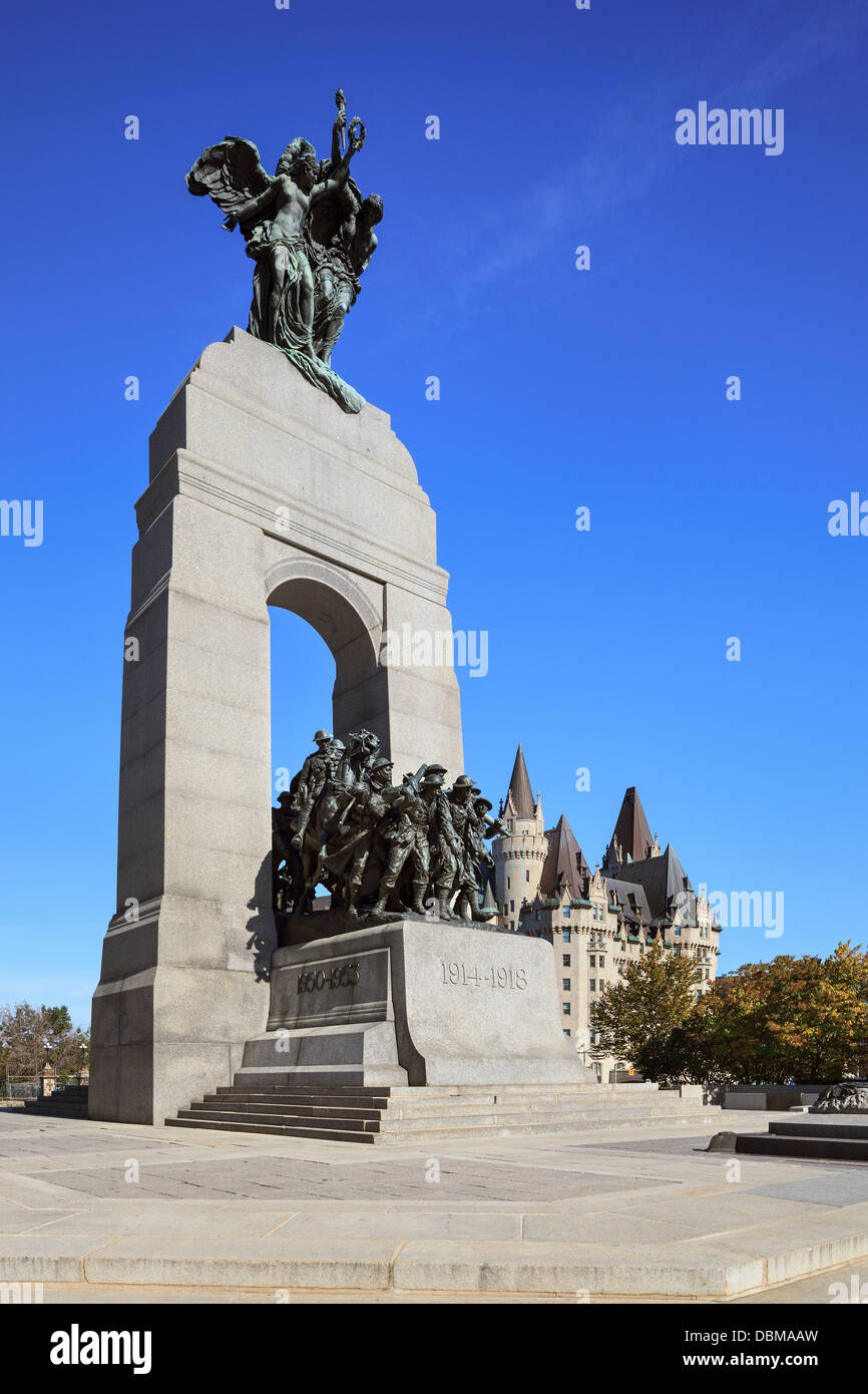 National War Memorial, Ottawa, Ontario, Canada Foto Stock