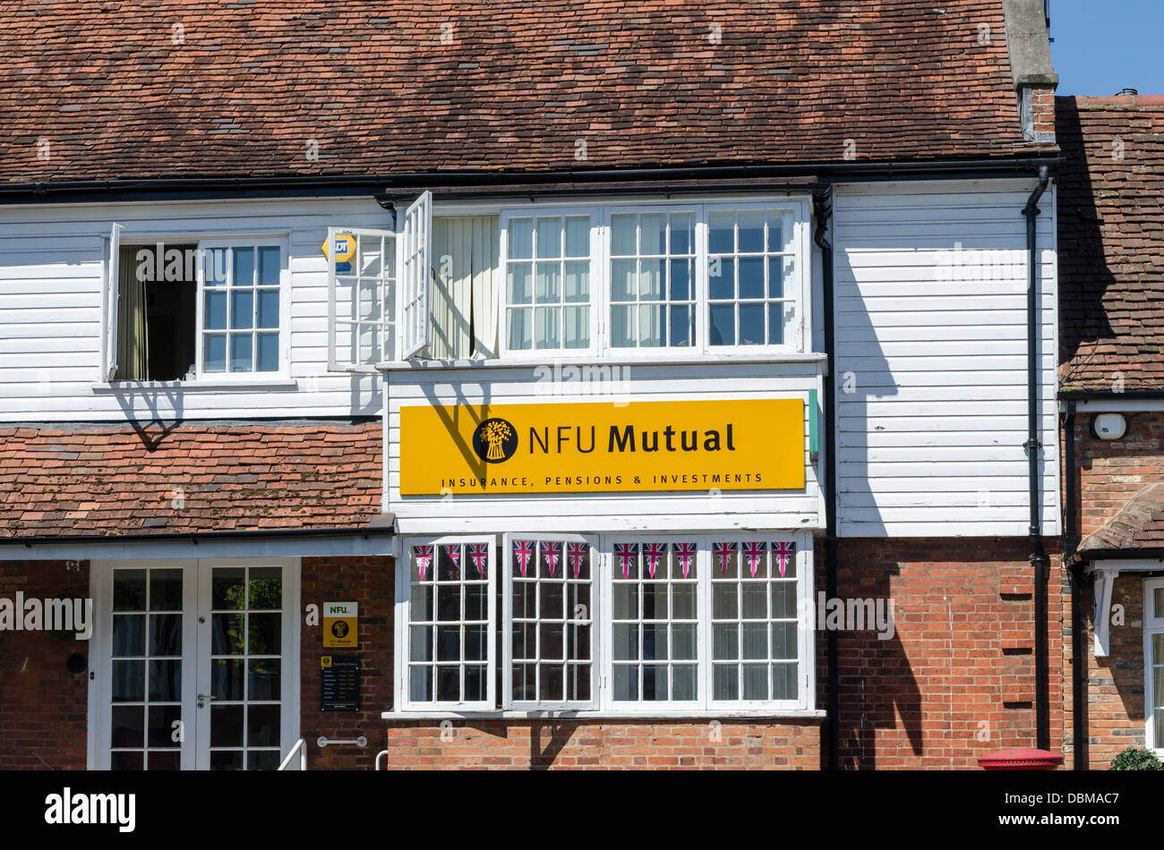 Gli uffici della NFU reciproco a Henley in Arden, Warwickshire Foto Stock