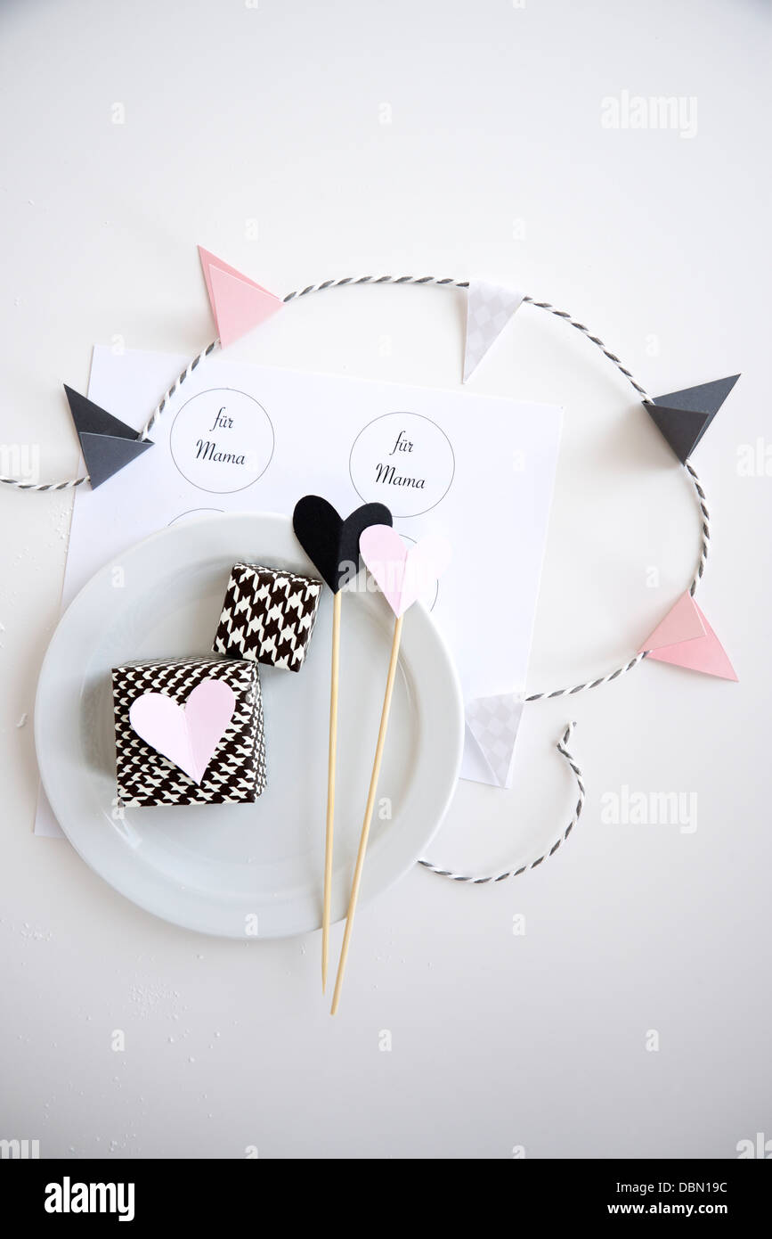 La festa della mamma regalo, Monaco di Baviera, Germania, Europa Foto Stock