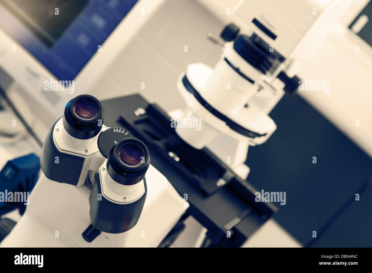 Laboratorio microscopio a elettroni Foto Stock Laboratorio microscopio a elettroni Foto Stock