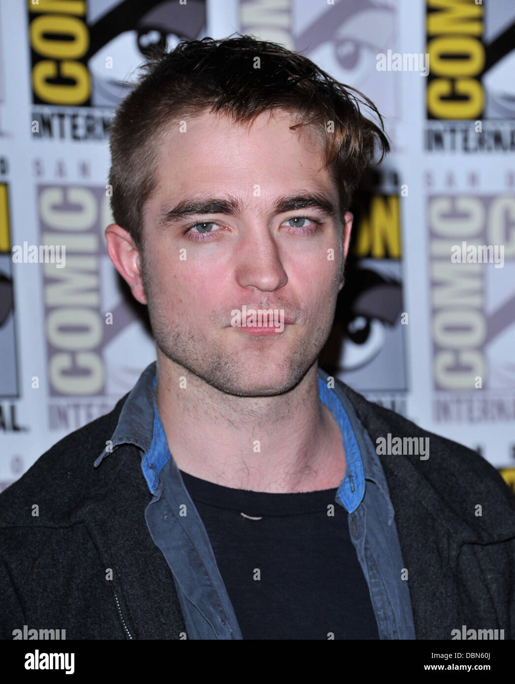 Robert Pattinson Comic-Con 2011 - Giorno 1 - 'Twilight: Rottura dell'alba parte 1 " conferenza stampa tenutasi presso l'hotel Hilton Bayfront Hotel - Gli arrivi a San Diego, California - 21.07.11 Foto Stock