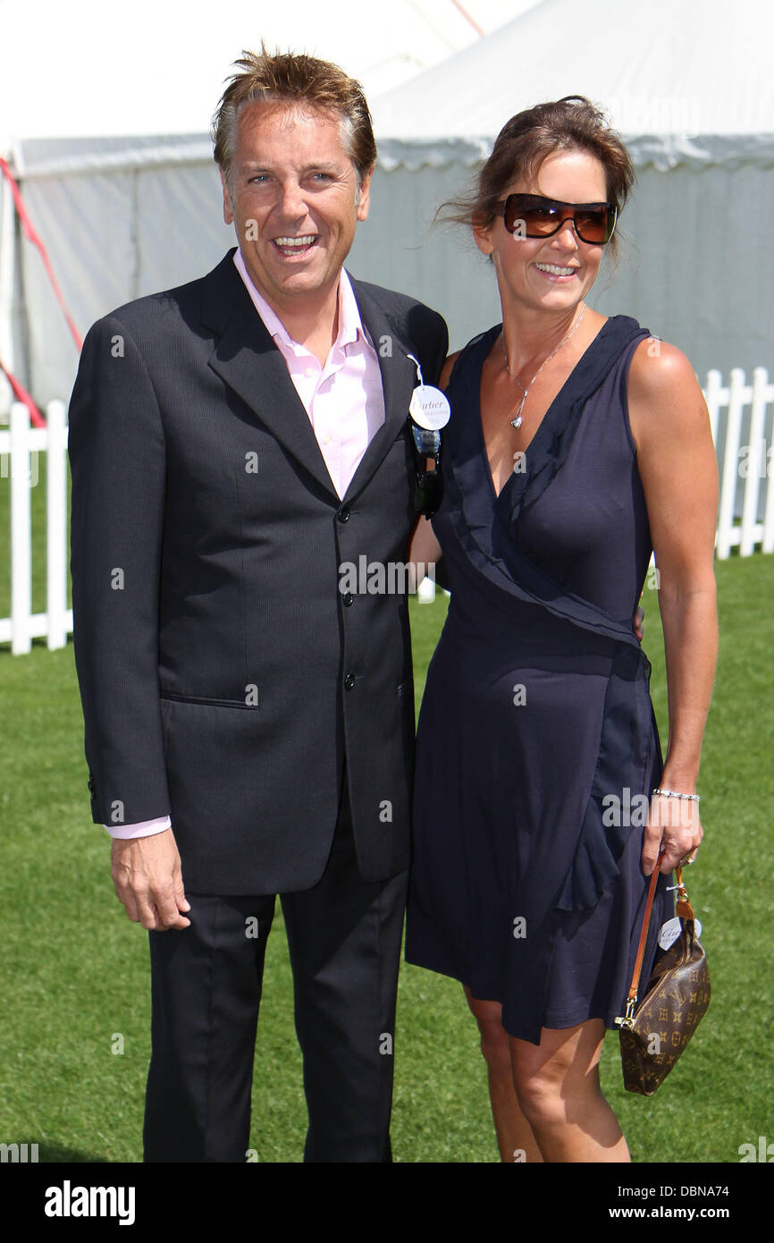 Brian Conley Cartier International Polo giorno tenutasi a Guards Polo Club Windsor, Inghilterra - 24.07.11 Foto Stock