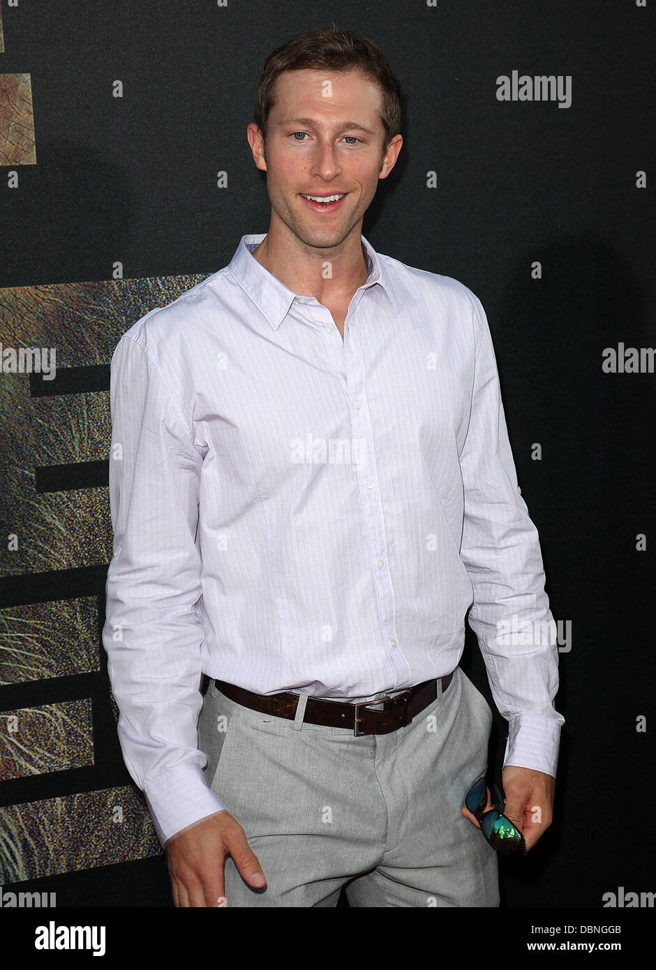 Casey Bond la premiere del XX Century Fox "l'aumento di Il pianeta delle scimmie" tenutasi presso Grauman's Chinese Theater - Gli arrivi di Hollywood, in California - 28.07.11 Foto Stock