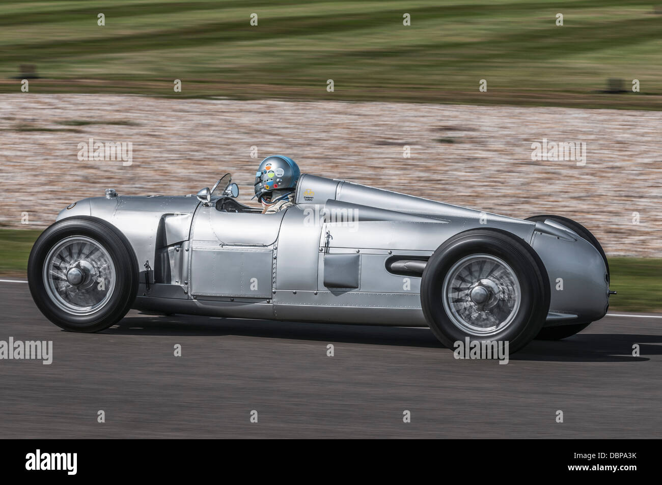 1934 V16 Auto Union tipo A al Goodwood 2012 Foto Stock