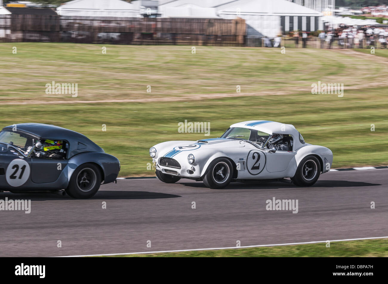 AC Cobras al Goodwood 2012 Foto Stock