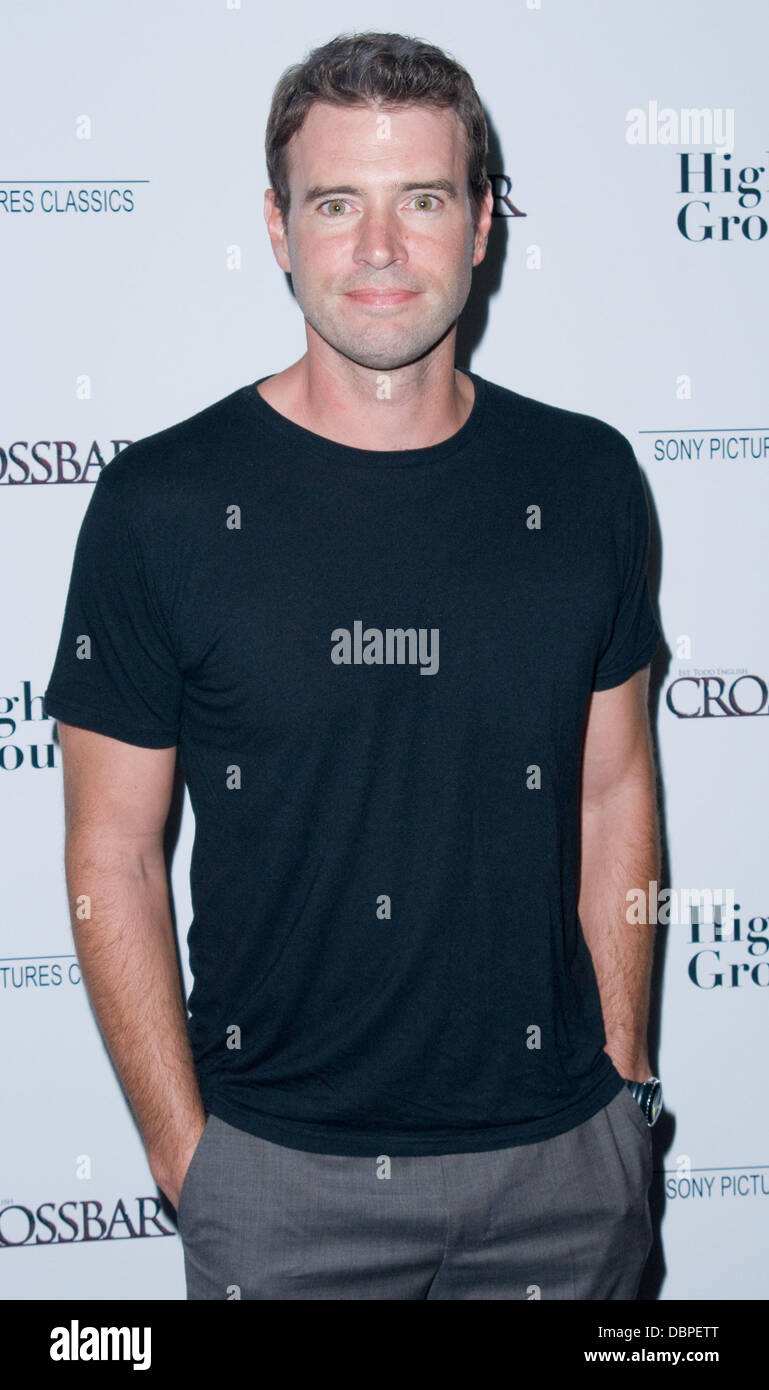 Scott Foley New York premiere di 'maggiore Gorund' - Arrivi New York City, Stati Uniti d'America - 15.08.11 Foto Stock