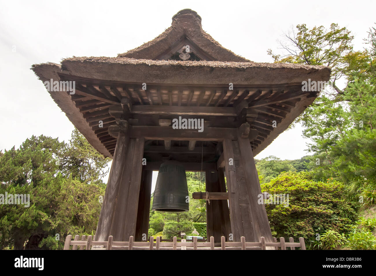 Campana in tempio Kenchoji,Giappone Foto Stock