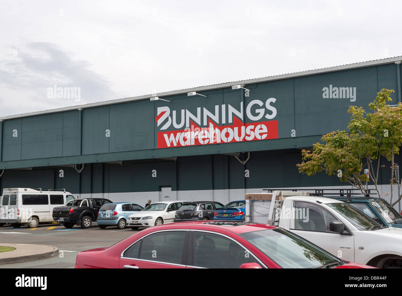 Bunnings negozio di ferramenta a Maroochydore on Queensland's Sunshine Coast Foto Stock