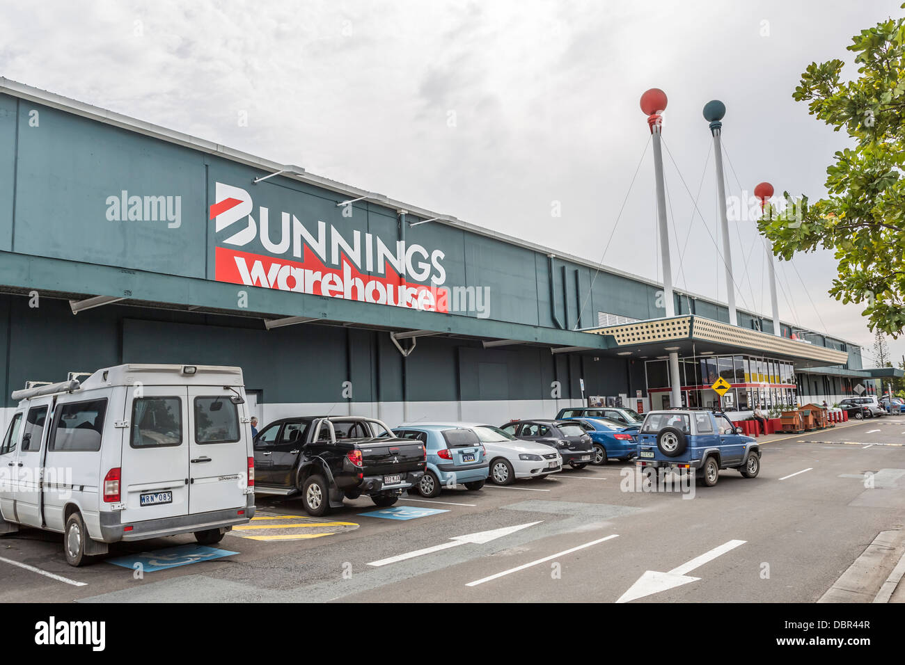 Bunnings negozio di ferramenta a Maroochydore on Queensland's Sunshine Coast Foto Stock