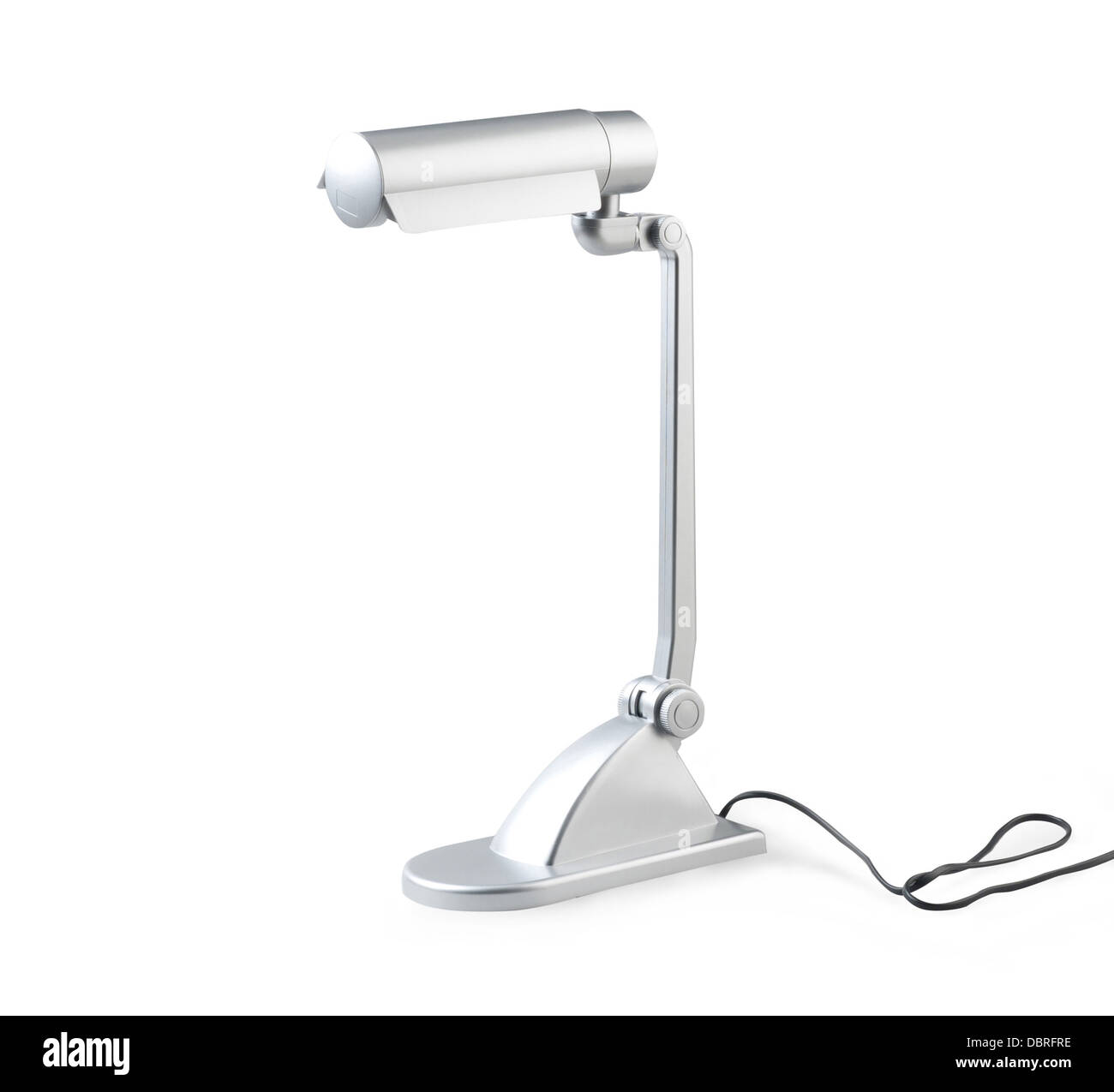 Livellamento metallico lampada da tavolo per la notte per leggere o lavorare Foto Stock