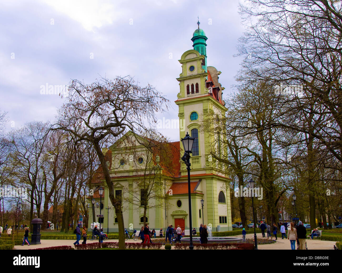 La chiesa, Sopot. Polonia Foto Stock