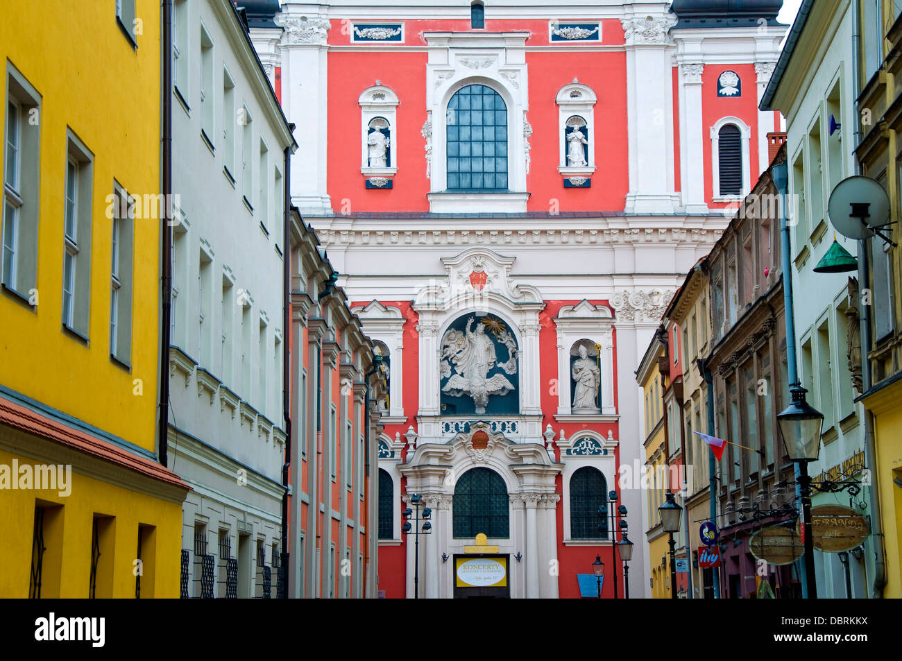 Chiesa Parrocchiale, Poznan, Polonia Foto Stock
