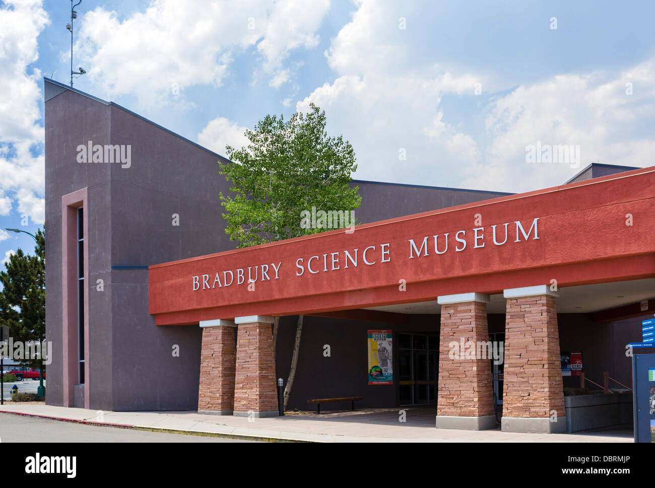 Il Bradbury Science Museum, parte del Los Alamos National Laboratory di Los Alamos, Nuovo Messico, STATI UNITI D'AMERICA Foto Stock