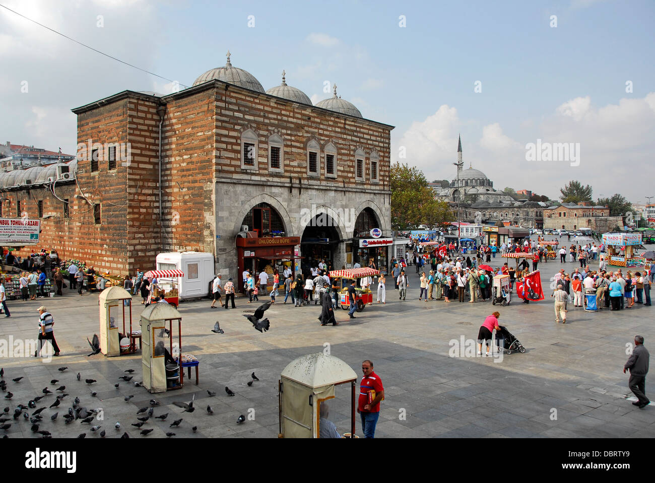 Il mercato delle spezie di Istanbul, Turchia Foto Stock