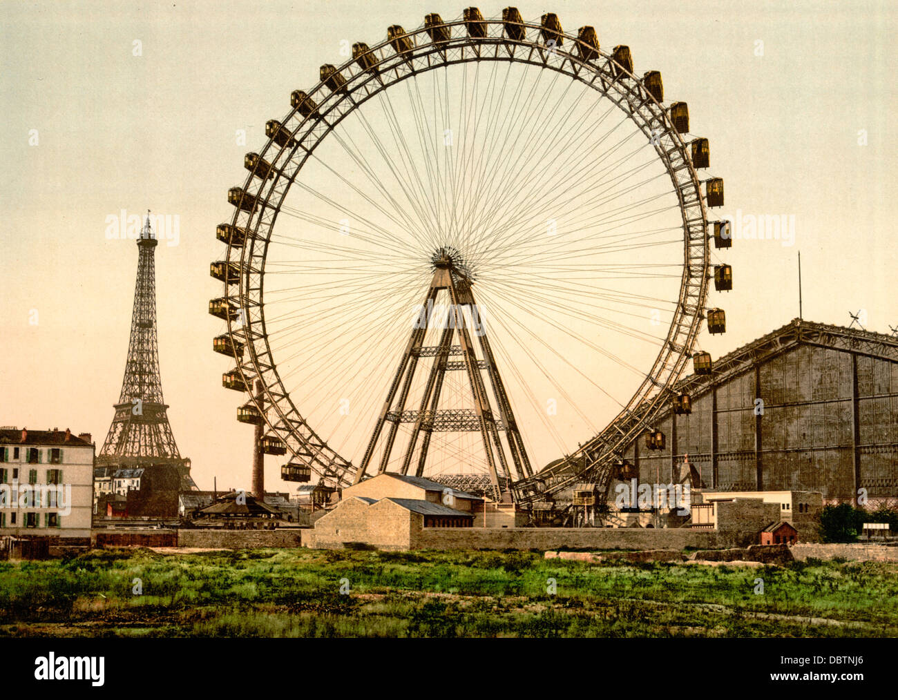 La grande rue (cioè roue), Parigi, Francia, circa 1900 Foto Stock