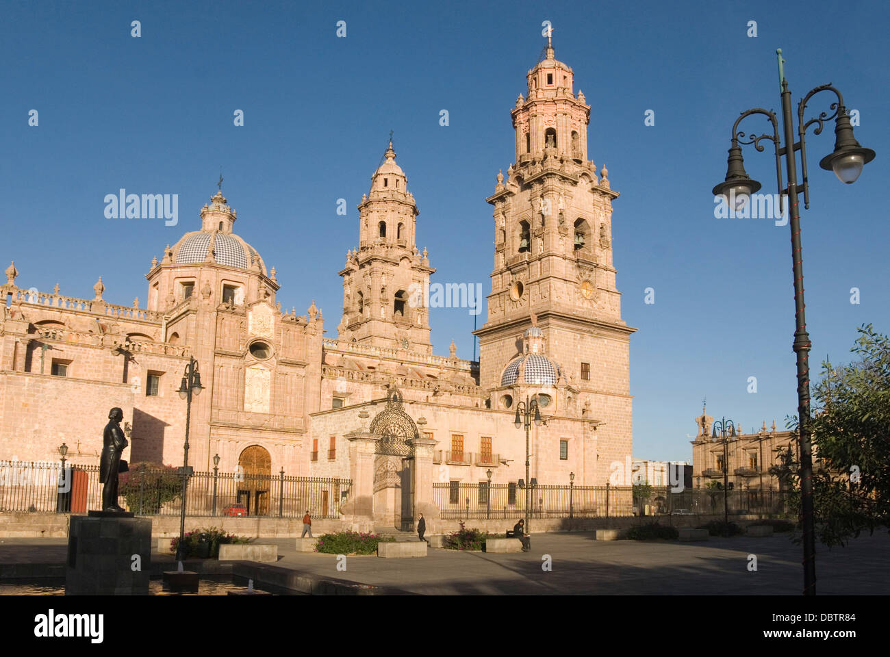 Catedral, Morelia, Michoacan, Messico, America del Nord Foto Stock