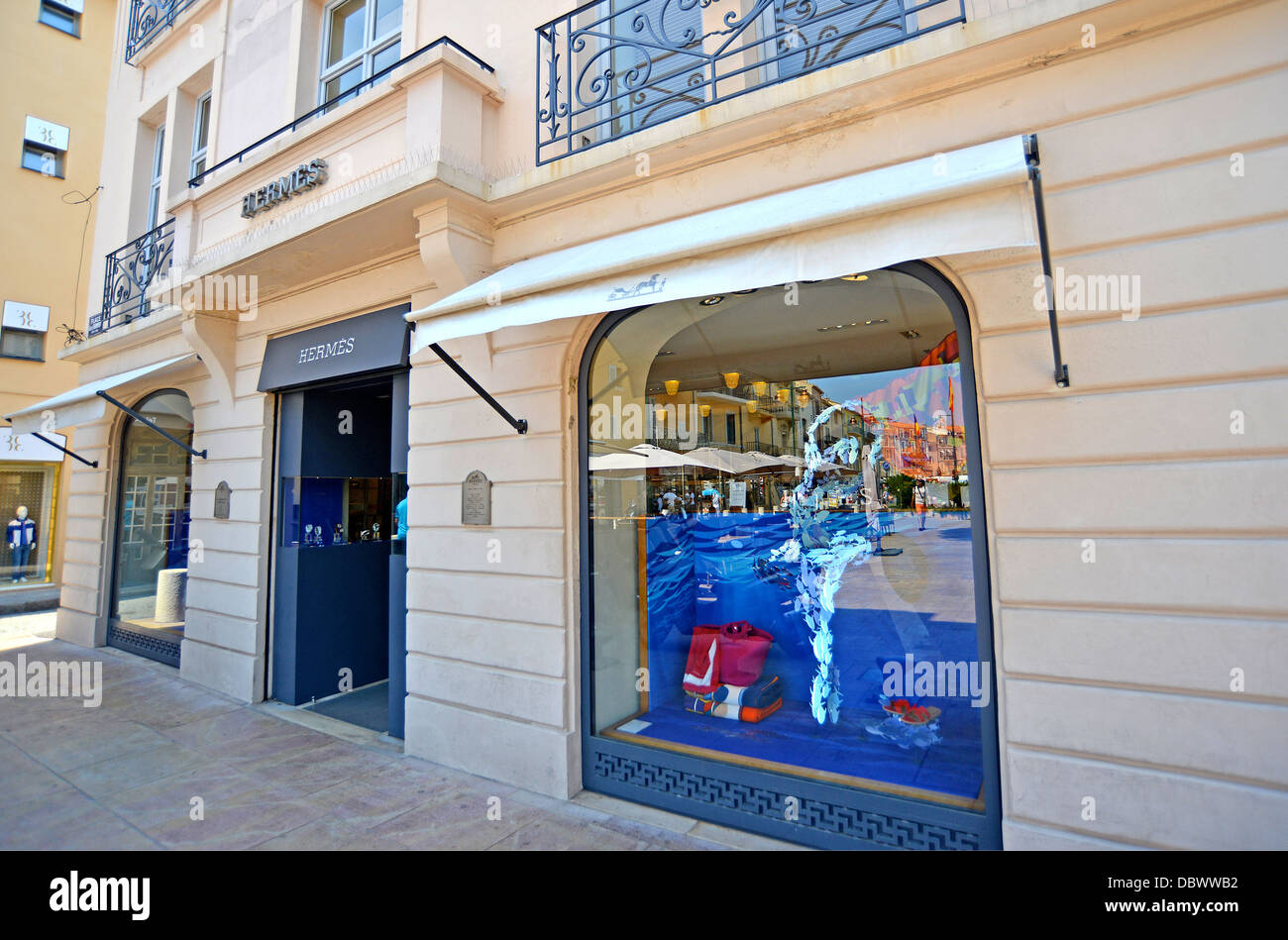 Hermès boutique Saint Tropez Francia Foto Stock