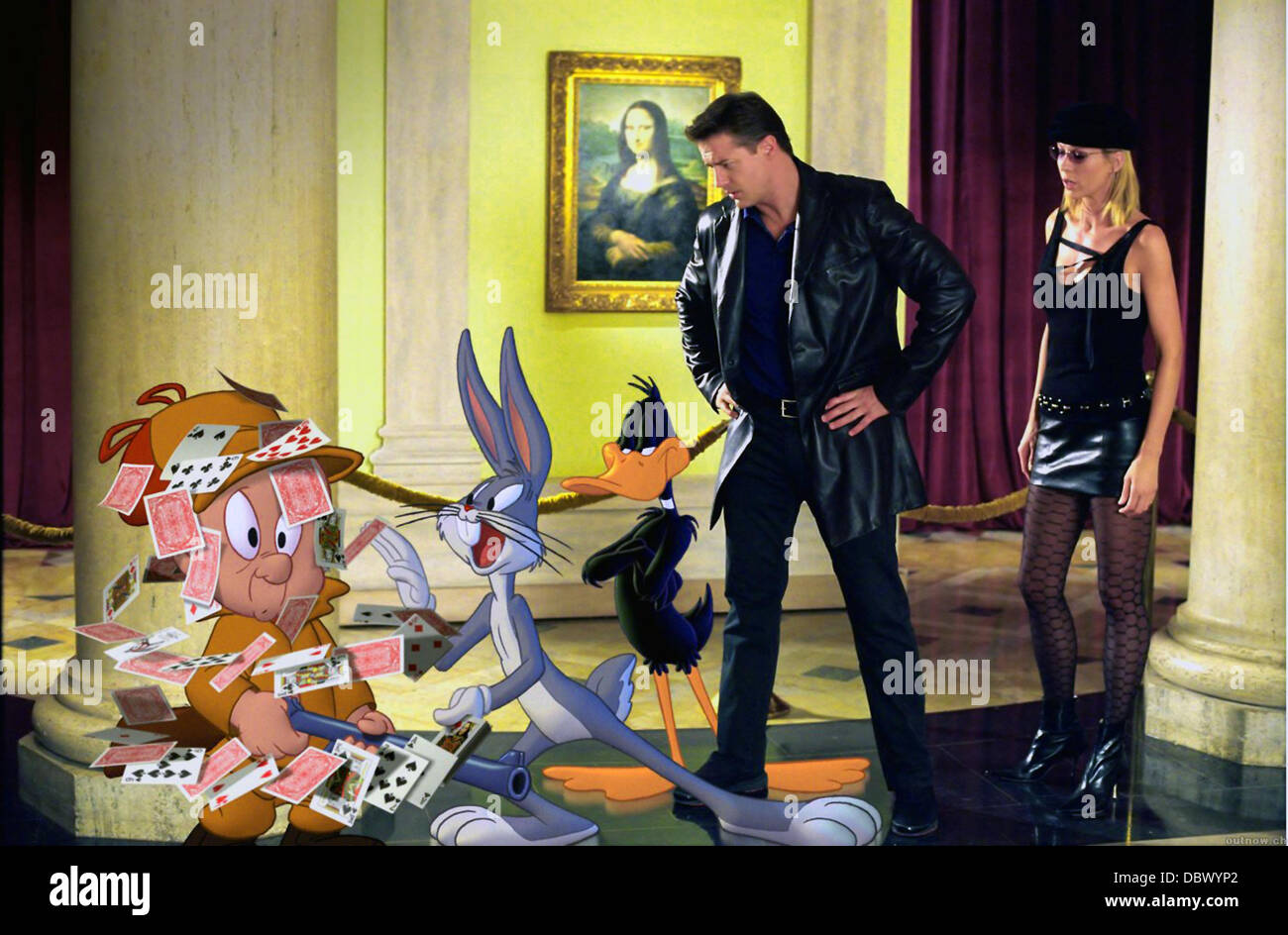 LOONEY TUNES: TORNA IN AZIONE (2003) Brendan Fraser JENNA ELFMAN JOE DANTE (DIR) 008 COLLEZIONE MOVIESTORE LTD Foto Stock