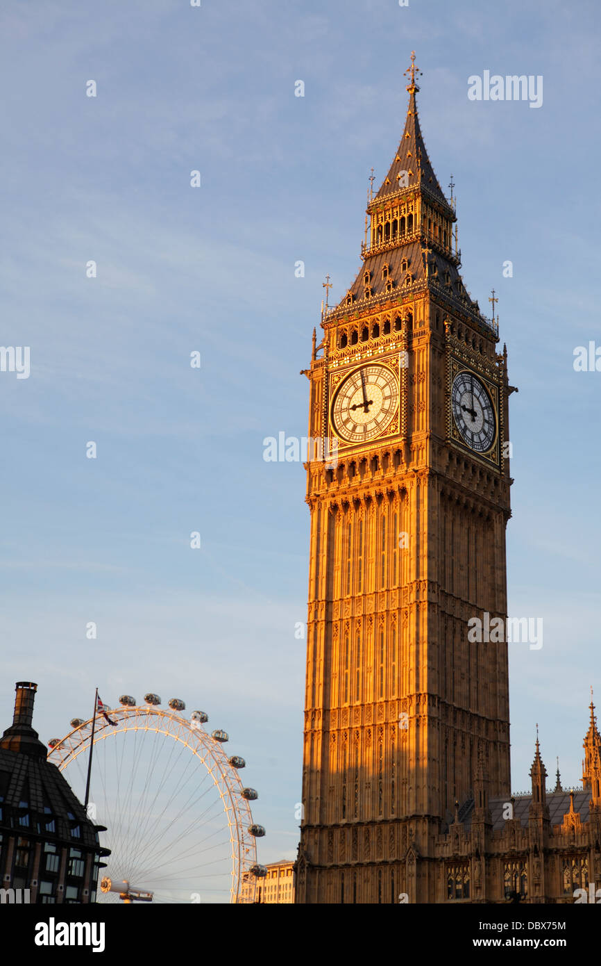 Elisabetta La Torre o il Big Ben, London, Regno Unito Foto Stock