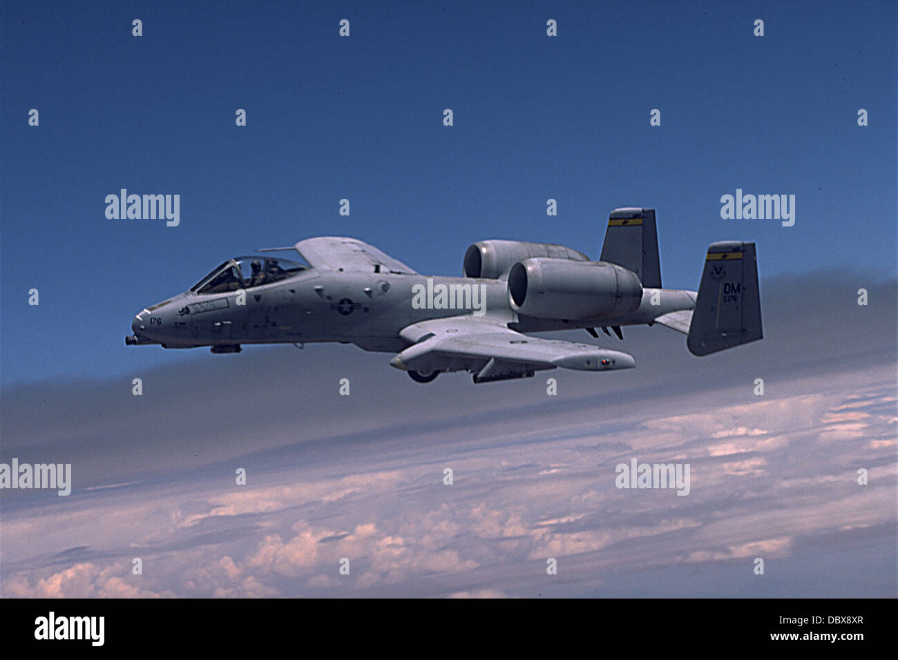 A-10 Thunderbolt jet da combattimento Foto Stock